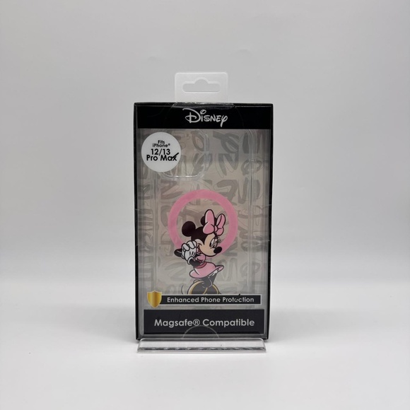 Disney Minnie Mouse iPhone 12/13 Pro Max Case MagSafe Compatible Bundle New - Picture 4 of 9